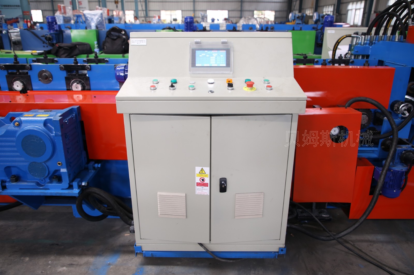 CU50-250檩条成型机PLC控制柜图